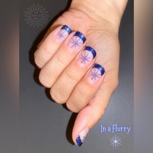 Bundle and Save - Color Street - In A Flurry -French Manicure